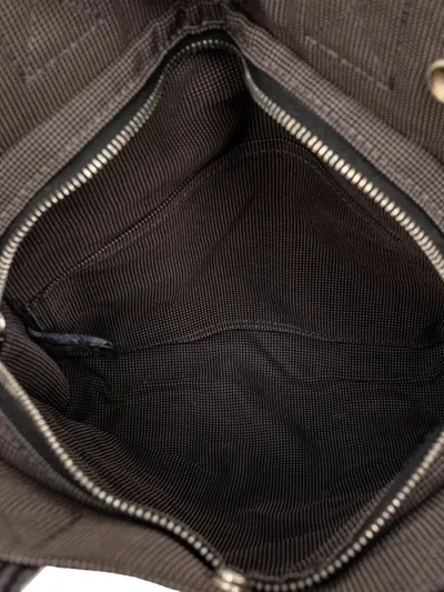 Pre-owned Hermes 1990-2010 Canvas Herline Pm Backpack In Gray