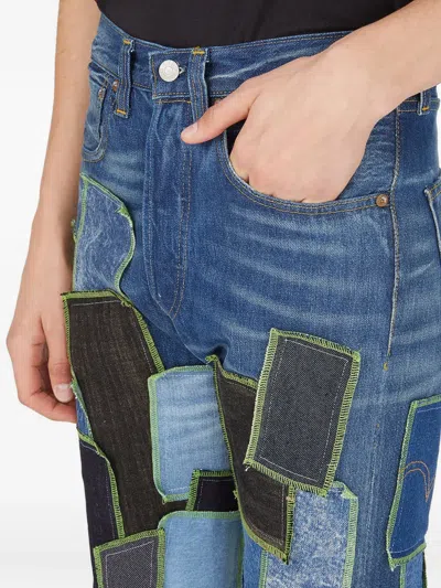 Drx Farmaxy For Ln-cc Drop 6 Patchwork Jeans In Blue