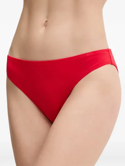 Ea7 Logo-print Bikini In Red