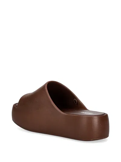 Melissa Platform Slides In Brown