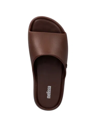 Melissa Platform Slides In Brown