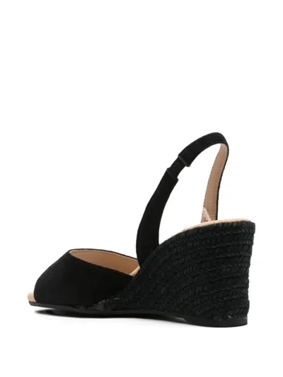 Manebi Wedge Slingback Sandals In Multi