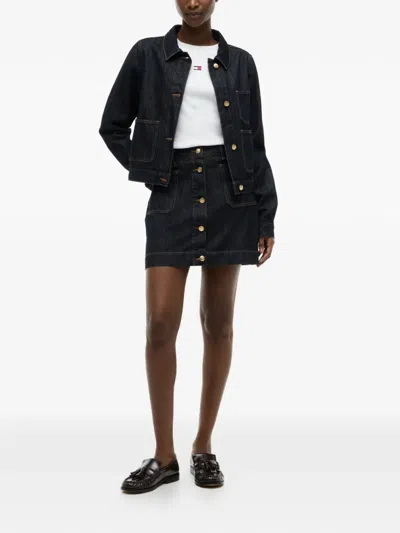 Tommy Hilfiger Button-up Denim Jacket In Multi