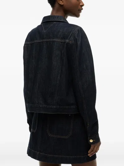 Tommy Hilfiger Button-up Denim Jacket In Multi