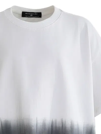 Moustache Gradient-effect Short-sleeve T-shirt In Multi