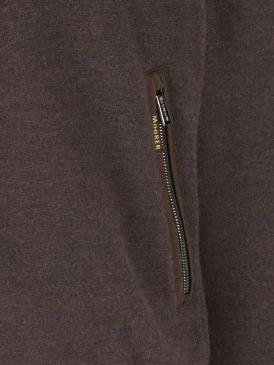 Moorer Pocket Zip-up Jacket In Multi