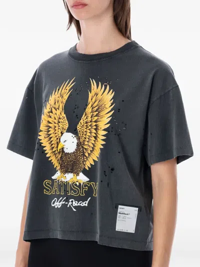 Satisfy Mothtech Eagle-print T-shirt In Multi