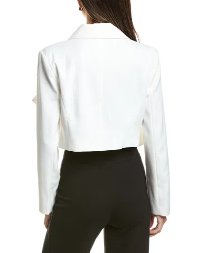 Gracia Applique Bow Crop Jacket In Multi