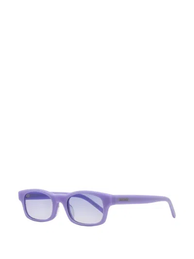 Givenchy Rectangle-frame Sunglasses In Purple