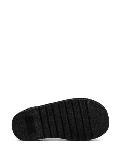 Bohonomad Rope-detail Flatform Espadrilles In Black