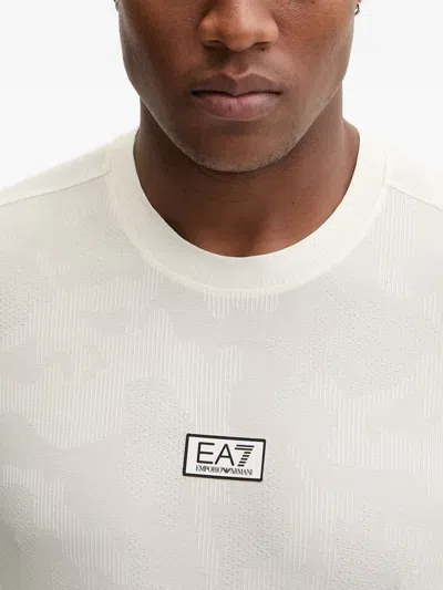 Ea7 Dynamic Athlete T-shirt In White