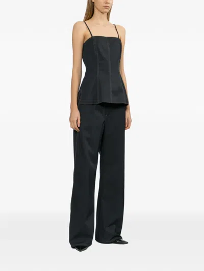 Helmut Lang Bootcut Jeans In Blue