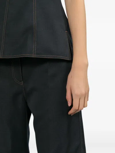 Helmut Lang Bootcut Jeans In Blue