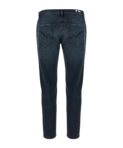 Dondup Belt Loop Jeans In Blue