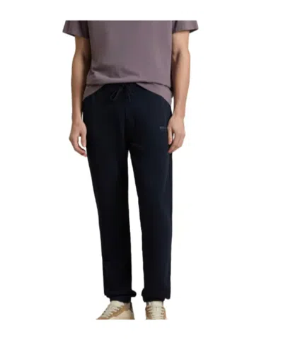 Woolrich Drawstring Logo Track Pants In Blue
