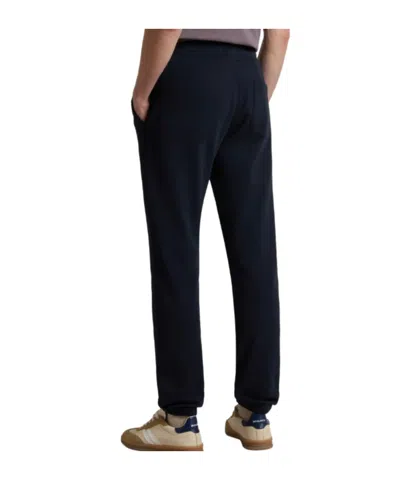 Woolrich Drawstring Logo Track Pants In Blue