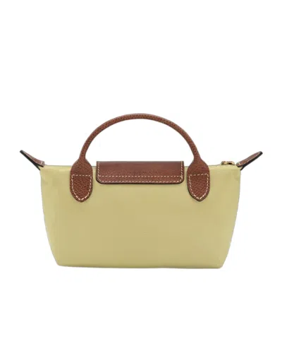 Longchamp Le Pliage Original Top Handle Bag In Green