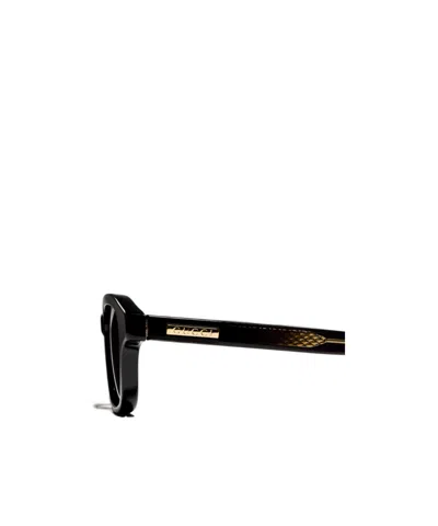 Gucci Rectangular-frame Sunglasses In Black