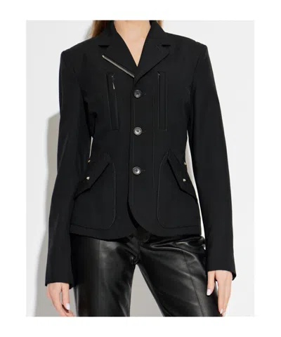 Dsquared2 Long-sleeved Casual Jacket In Black