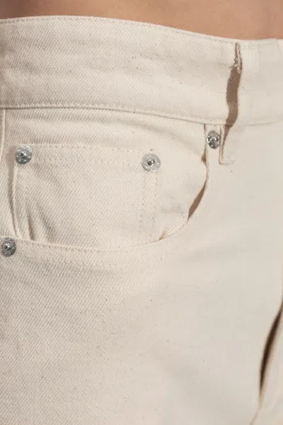 A.p.c. Belt Loop Jeans In White