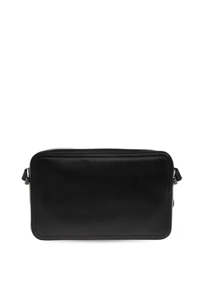 Bally Ray Zip Shoulder Bag In Black