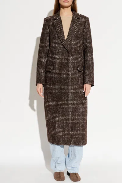 Iro Long-sleeved Coat In Multi
