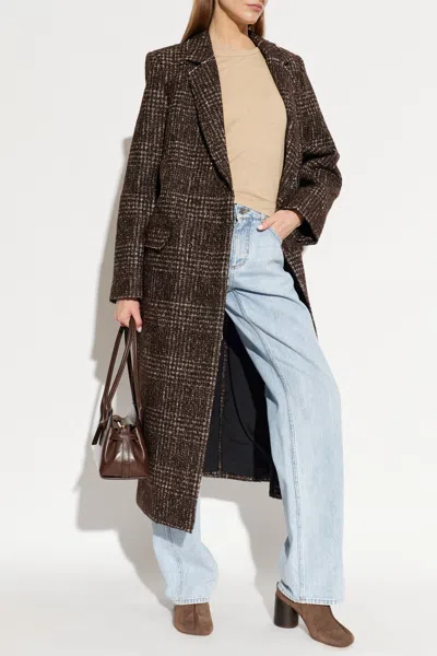 Iro Long-sleeved Coat In Multi