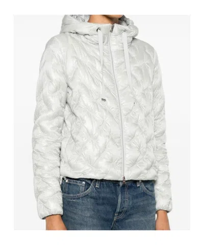 Herno Quilted Hooded Jacket In Multi