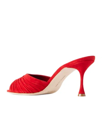 Manolo Blahnik High-heel Mules In Multi