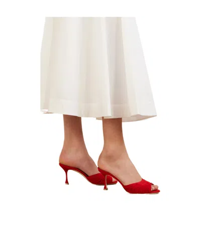 Manolo Blahnik High-heel Mules In Multi