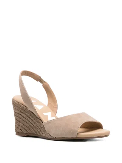 Manebi Slingback Wedge Sandals In Multi