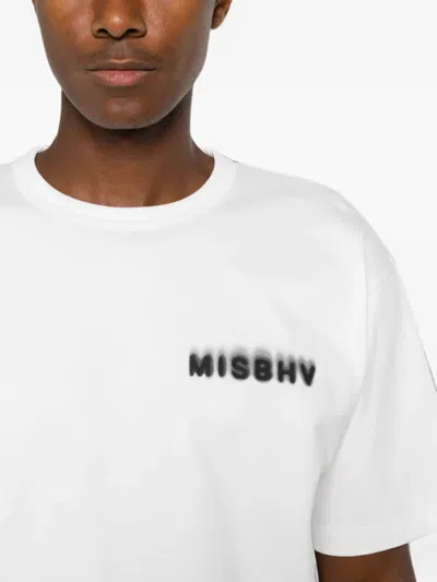 Misbhv Logo-print T-shirt In White