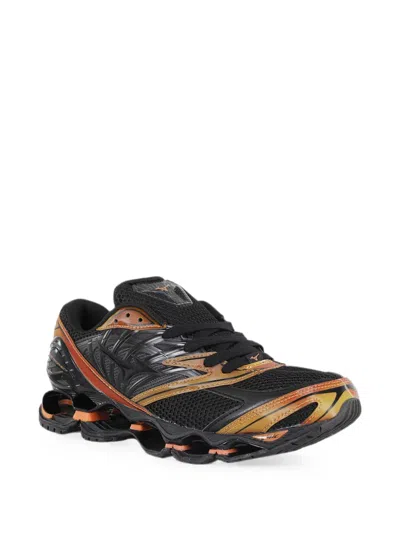 Mizuno Mesh Trainers With Structured Sole In Multi