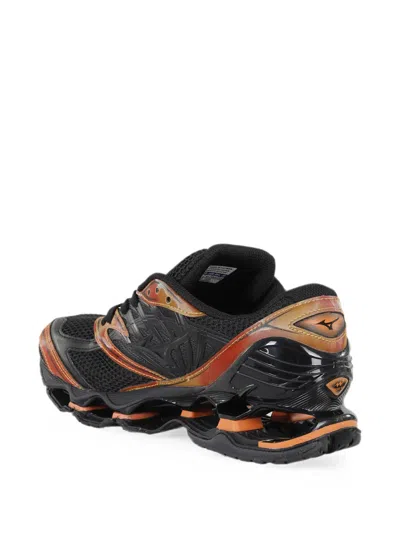Mizuno Mesh Trainers With Structured Sole In Multi
