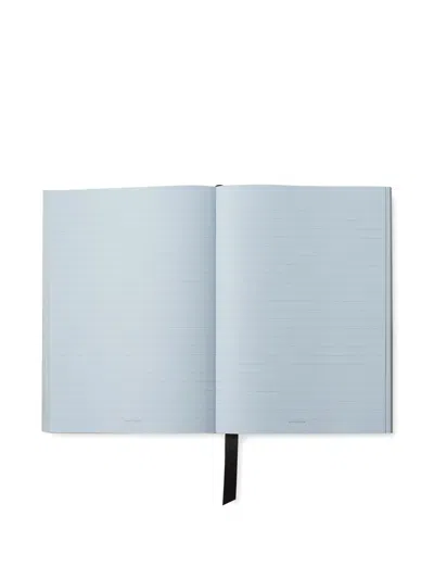 Smythson Evergreen Mid-size Notebook Refill In Blue