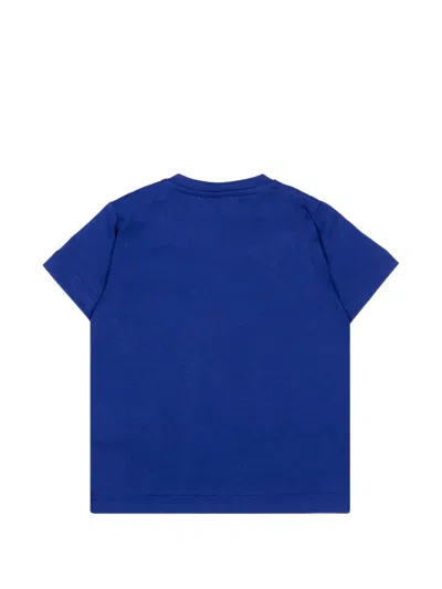 Versace Medusa-print T-shirt In Blue