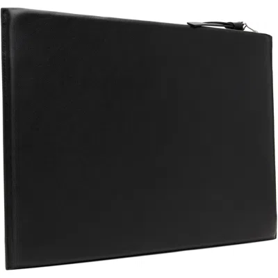 Givenchy "antigonia Stamped" Document Holder In Black