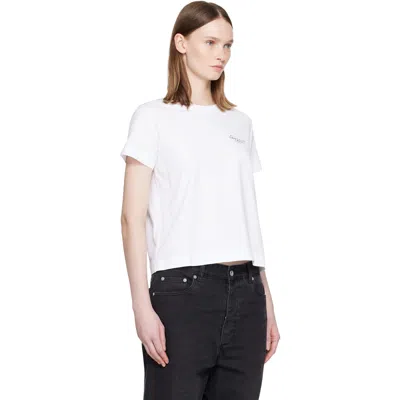 Givenchy ホワイト フィット Tシャツ In White
