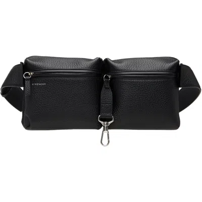 Givenchy Multipocket Leather Belt Bag In Black