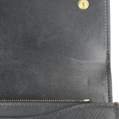 Pre-owned Celine Black Wallet (bi-fold) ()