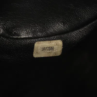 Pre-owned Chanel Black Leather Backpack ()