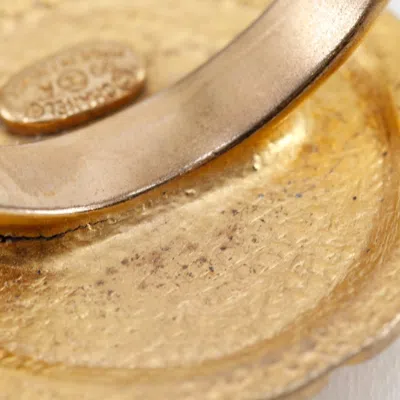 Pre-owned Chanel Gold Plating Band Ring ()
