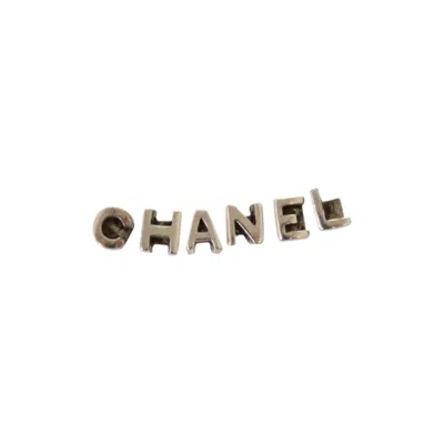 Pre-owned Chanel Silver Band Ring ()