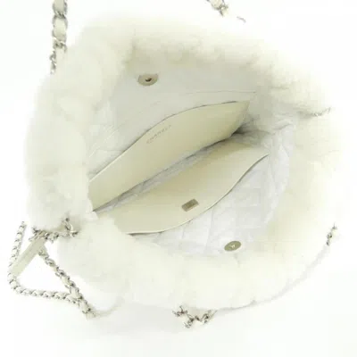 Pre-owned Chanel White Backpack ()