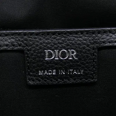 Pre-owned Dior Christian  Black Navy Backpack () In Multi