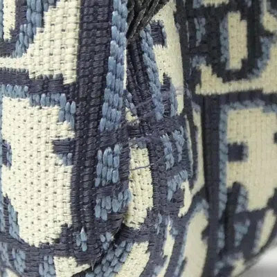 Pre-owned Dior Christian  Blue Canvas Backpack ()