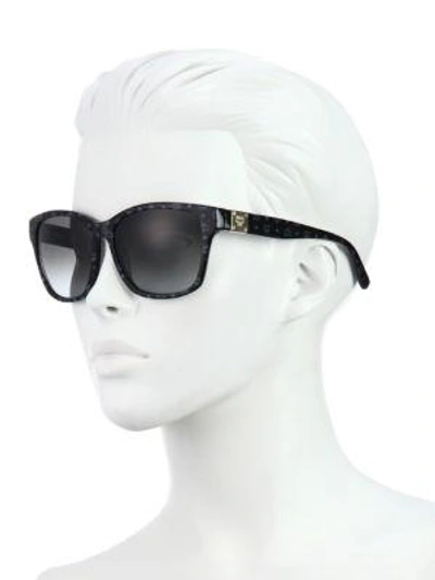 Shop Mcm Visettos 59mm Square Logo Sunglasses In Na
