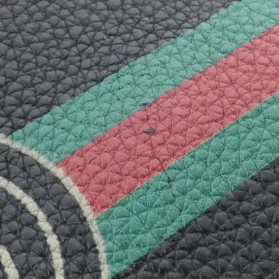 Pre-owned Gucci Black Leather Backpack ()