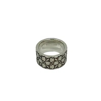 Pre-owned Hermes Silver Silver 925 Band Ring ()