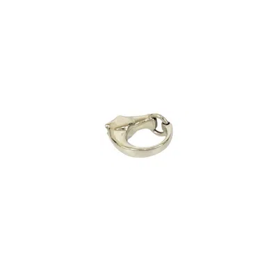 Pre-owned Hermes Silver Silver 925 Band Ring ()